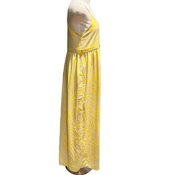 FRNCH Paris Maxi Dress Yellow Size S - Picture 4 of 7